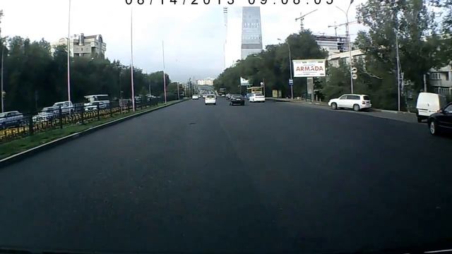 г. Алматы ч.4. Поездка от пр. Достык и ул. Омарова до ул. Жарокова уг. ул. Басенова смотреть онлайн