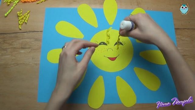 СОНЕЧКО - аплікація  ||  Bright SUN