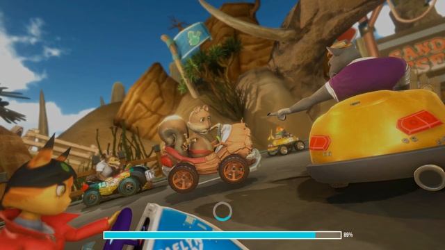 Renzo Racer - (Wacky Kart Racing Game) смотреть онлайн