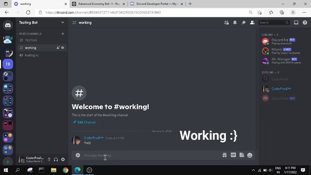 Economy Discord Bot Free Source Code Replit Tutorial смотреть онлайн