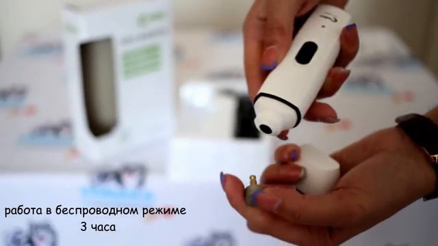 Codos CP-3300 электрическая когтеточка (гриндер) для собак и кошек смотреть онлайн