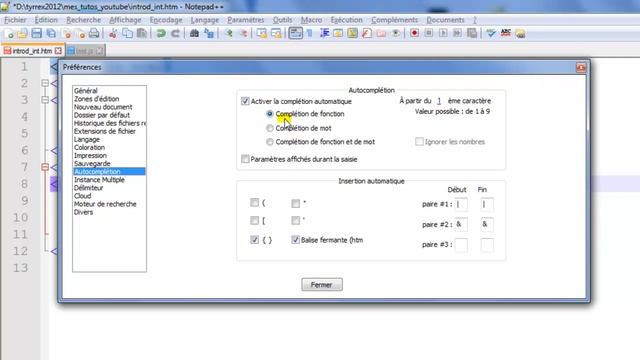 Configurer notepad++ смотреть онлайн