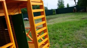(5/5) Сборка детского домика. Обзор готового домика