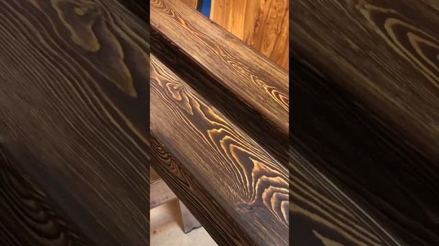 Фальшбалки из лиственницы под маслом Loba. #loba #фальшбалки #балка #потолок смотреть онлайн