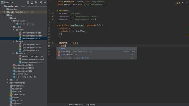 Angular Login using Access & Refresh Tokens смотреть онлайн