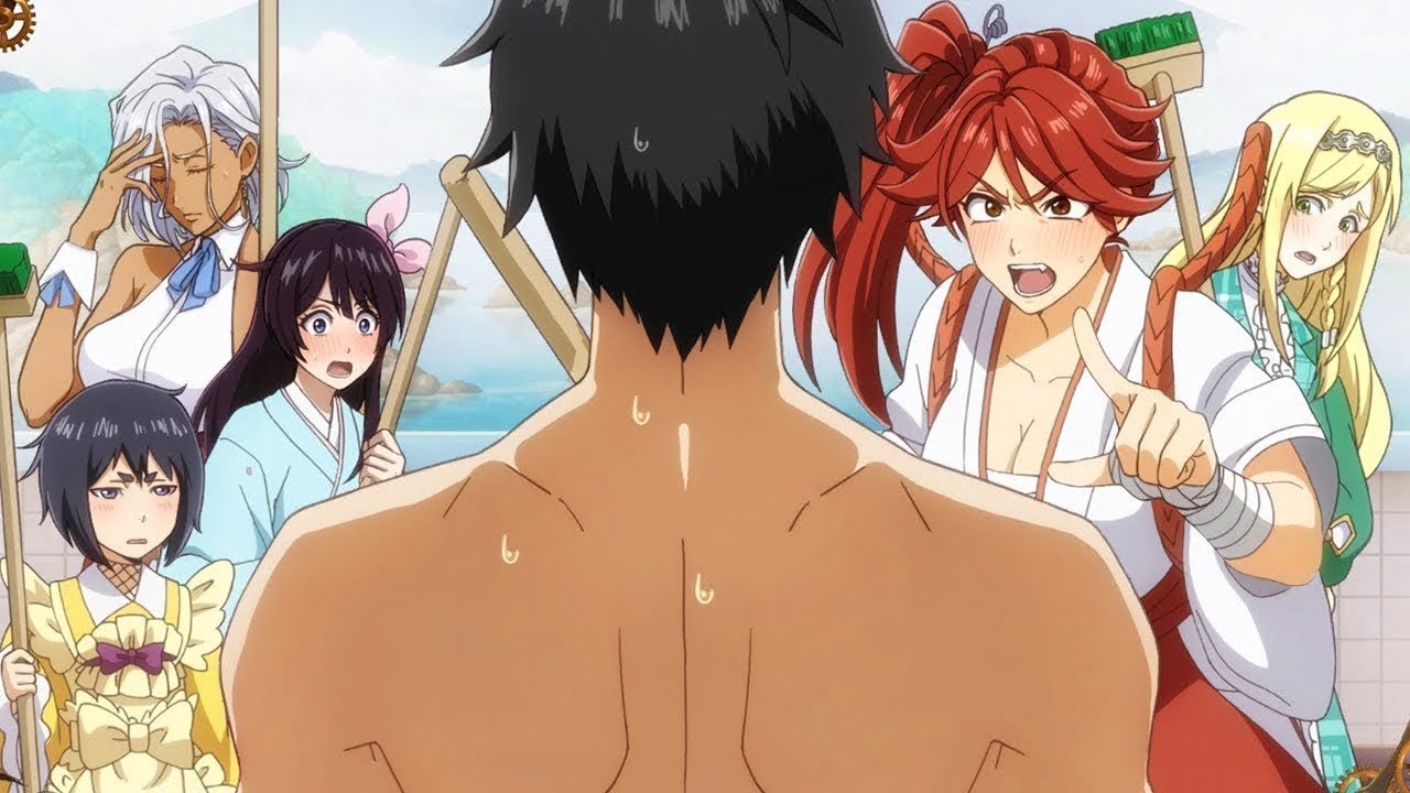 Топ 10 Гарем Аниме где Много Девушек Живут с ГГ смотреть онлайн