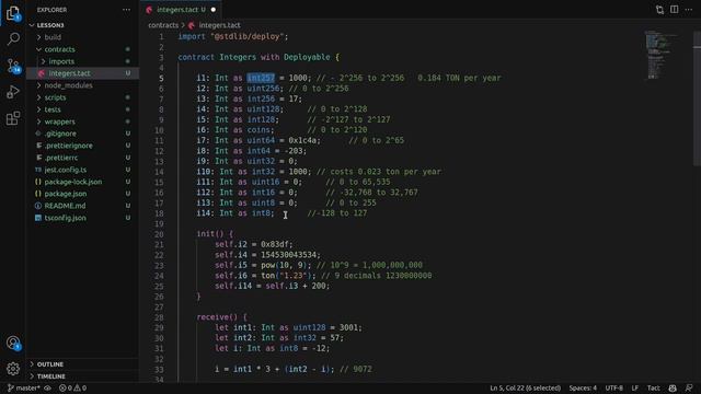 TON Smart Contracts | 03 | Syntax | Data Types [RU] смотреть онлайн