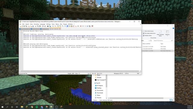 How to make CUSTOM BLOCKS with DATA PACKS | Minecraft 1.19 Tutorial [See Description] смотреть онлайн