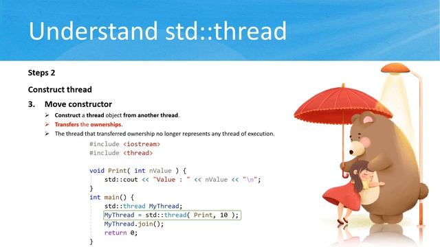 std::thread C++ 11 смотреть онлайн