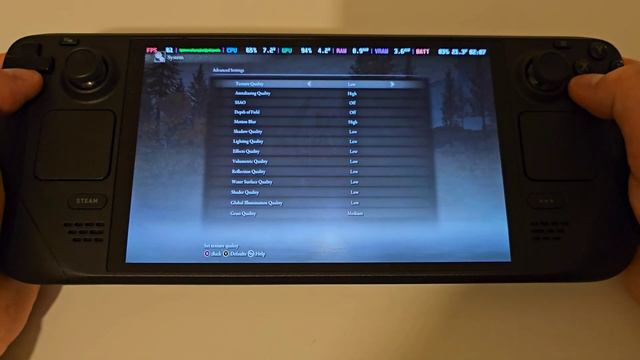 FSR3 Elden Ring Steam Deck Frame Generation