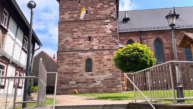 Как выглядит немецкое село 🏘 коммуна Бернтероде / Bernterode Thüringen 🇩🇪 смотреть онлайн