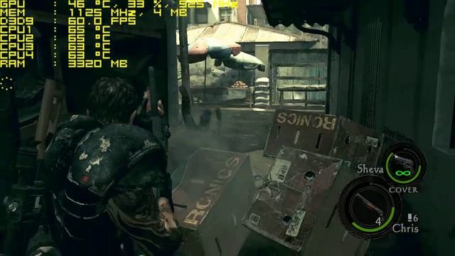 RESIDENT EVIL 5 60FPS SAPPHIRE R7 350 2GB DDR5 смотреть онлайн