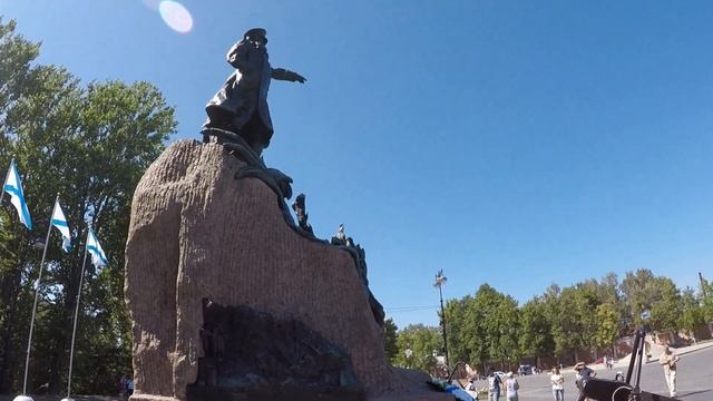 о. Котлин. Прогулка по Кронштадту смотреть онлайн