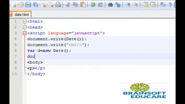 Date in DHTML | DHTML Complete Course. смотреть онлайн