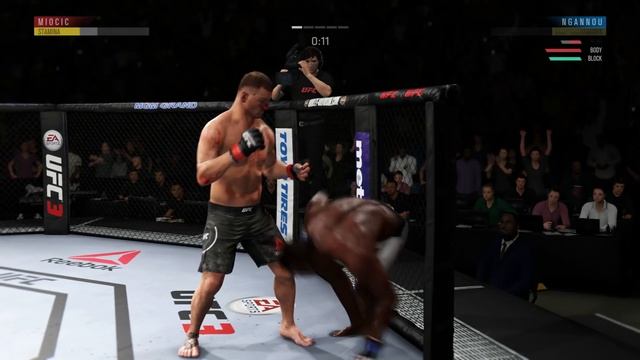 EA Sports UFC 3: Stand & Bang Mode Gameplay смотреть онлайн