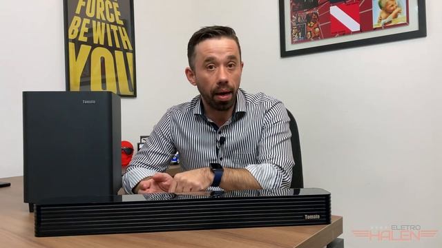LANÇAMENTO SOUNDBAR TOMATE 2023 É BOA? TESTE E AVALIAÇÃO | SUBWOOFER, BT, ÓPTICO, 130W | ELETROHALE смотреть онлайн