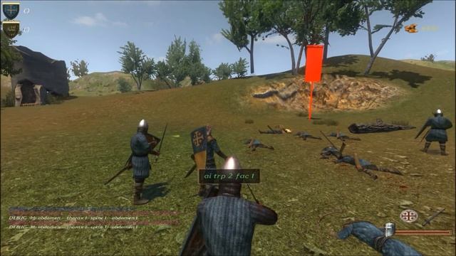 Warband. CWE. Shield hit. (test) смотреть онлайн