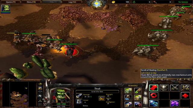 WarCraft 3: Reign of Chaos - Orc Campaign #2 - The Long March | SurrealBeliefs смотреть онлайн