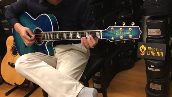 Test âm guitar acoustic Takamine TSP178AC SBB