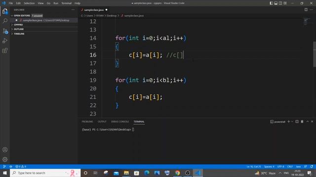 How to merge two arrays in Java | Combine Arrays program смотреть онлайн