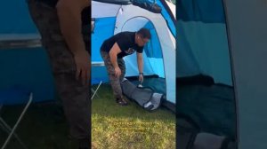 Палатка туристическая 4 местная с тамбуром