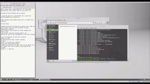 Install SAP & Java on Linux Mint 17.3 смотреть онлайн
