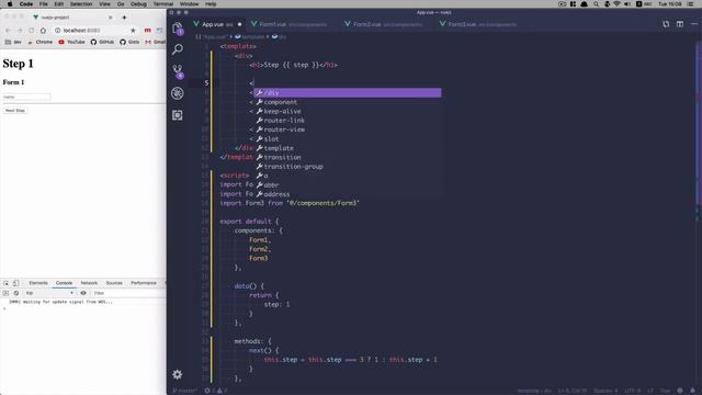 ใช้งาน Dynamic Component - Vue.js Tips & Techniques смотреть онлайн