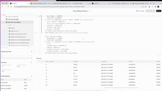 Upsolver SQLake Demo: Creating an S3-to-Snowflake Data Pipeline with SQL, in Minutes смотреть онлайн