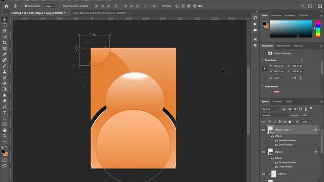 How to Design Professional A4 Flyer in Adobe Photoshop смотреть онлайн