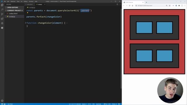 Learn JavaScript DOM Traversal In 15 Minutes смотреть онлайн