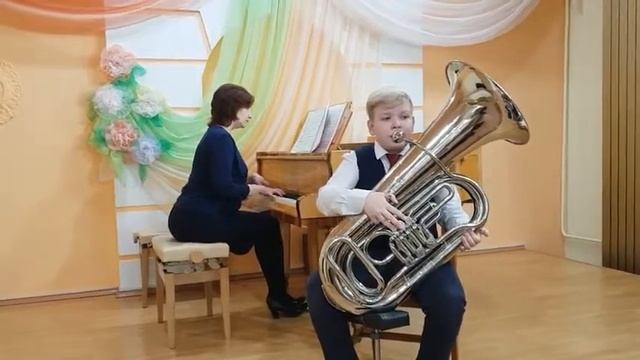 А. Хачатурян "Андантино" Никита Агафонов 4 класс смотреть онлайн