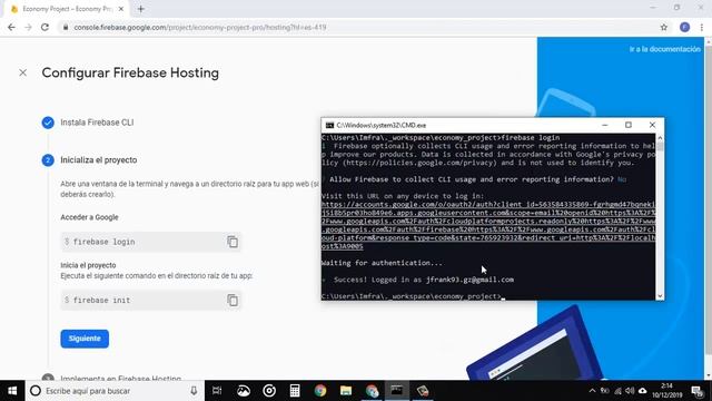 Cómo levantar un SERVICIO DE HOSTING con FIREBASE смотреть онлайн