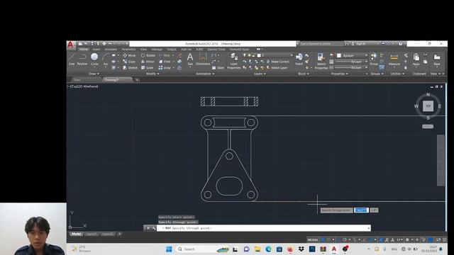 AUTOCAD TUGAS 4 (2D) смотреть онлайн