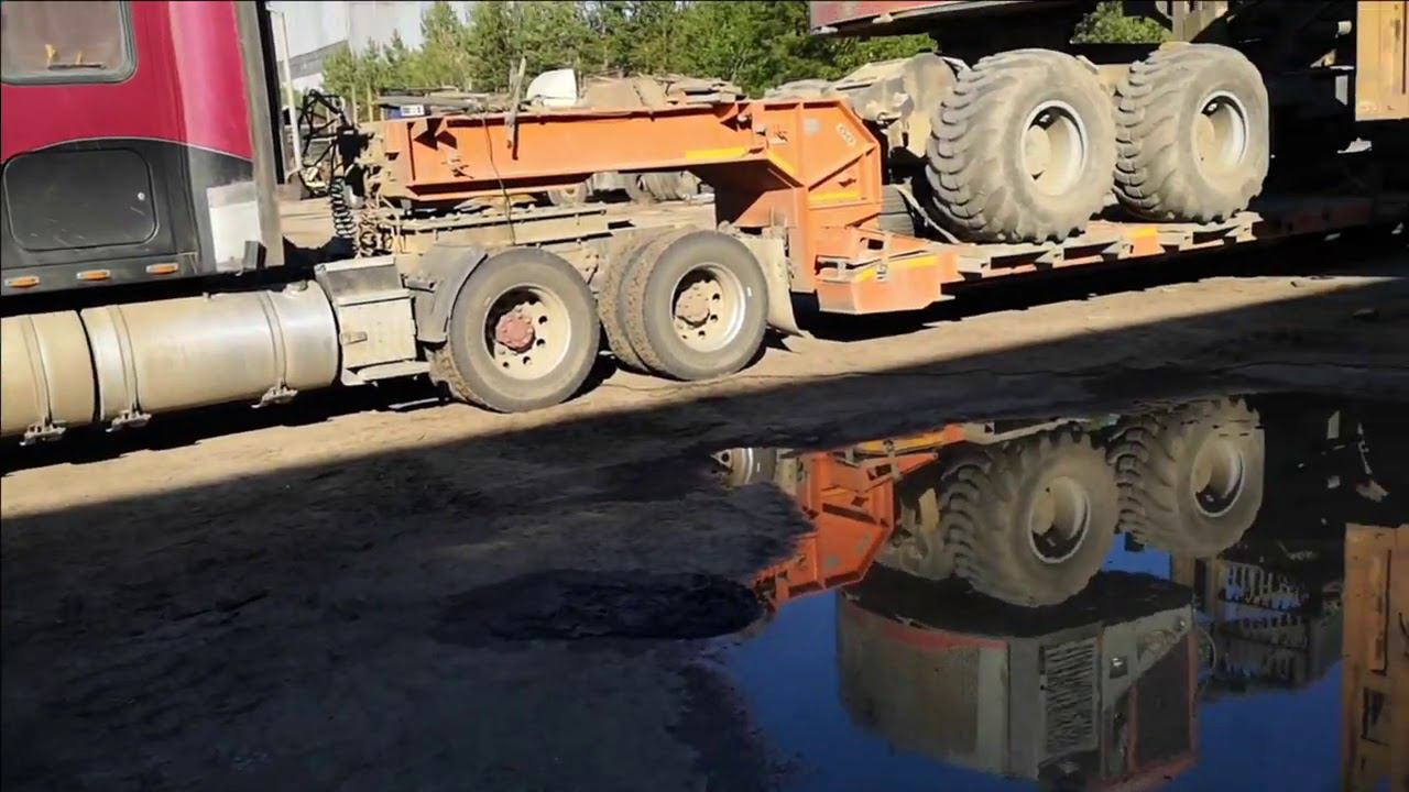 Рейс Февральск - Кодинск. Часть вторая. Дальнобой на KW. смотреть онлайн