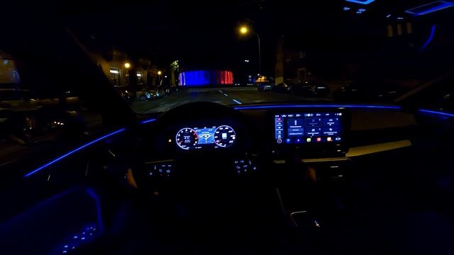 New Seat Leon 2021 - NIGHT POV Test drive & FULL REVIEW (FR 1.5 eTSI DSG) смотреть онлайн