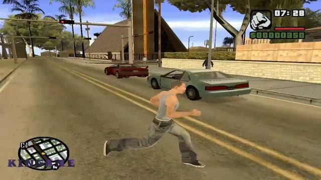 Обзор модов Gta San Andreas # 20 Возможность Gta V Кидать машины смотреть онлайн