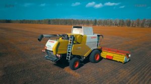 Обновленный комбайн CLAAS TUCANO 450 – признанный лидер в уборке зерна.