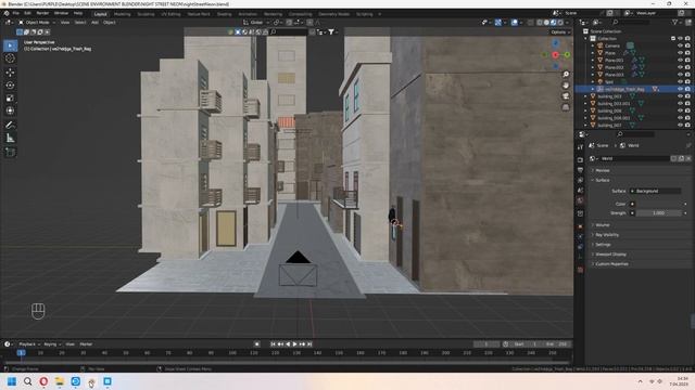 STREET NIGHT - Cinematic Scene Tutorial / Blender 3.4 смотреть онлайн