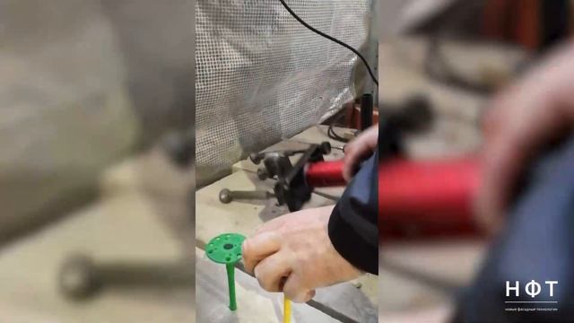 Испытания дюбелей для теплоизоляции на вырыв. Сравнение тарельчатых дюбелей смотреть онлайн