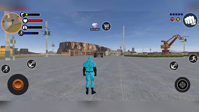 Spider Rope Hero - Gangster Open World City Android Gameplay смотреть онлайн