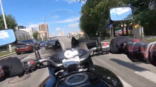 На Kawasaki Versus 650 по Екатеринбургу #мото #мотобудни #екатеринбург