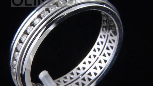 Обручальное кольцо с бриллиантами и эмалью смотреть онлайн