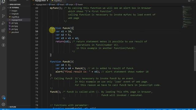 Javascript Tutorial (1) смотреть онлайн