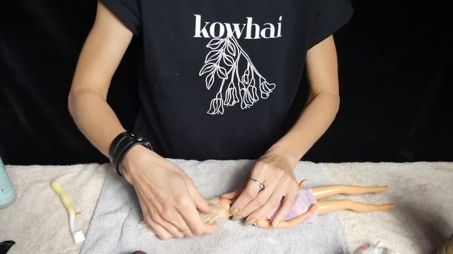 Купаем и одеваем Барби - Восстановление волос - АСМР смотреть онлайн