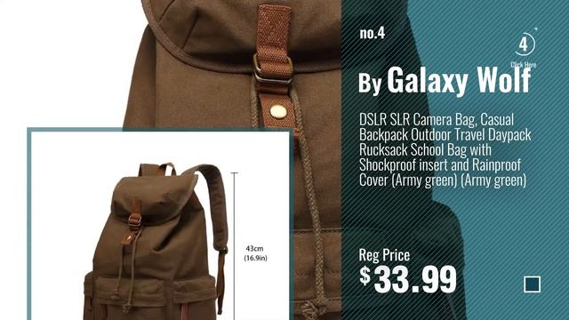 Top 10 Camera Insert Backpacks [2018 Best Sellers]: DRF Camera Case Nylon Insert Padded Liner смотреть онлайн