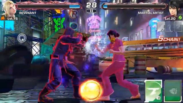 Tekken mobile Revenant смотреть онлайн
