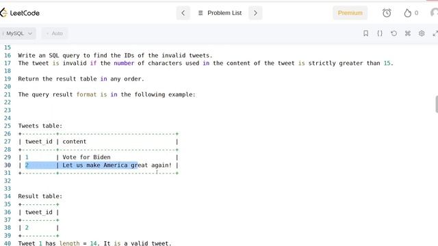 SQL Tutorials - Invalid Tweets - Part 30 смотреть онлайн