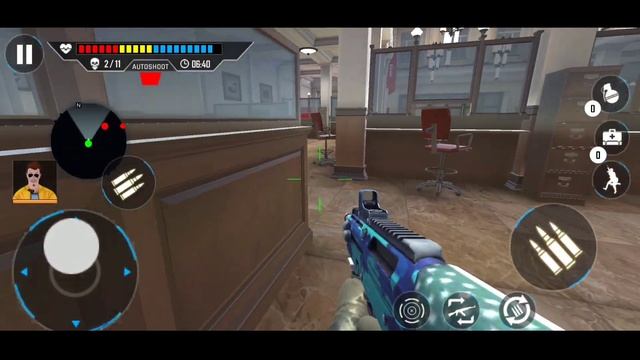 Bank Robbery SSG Shooting Game _ Android GamePlay #3 смотреть онлайн