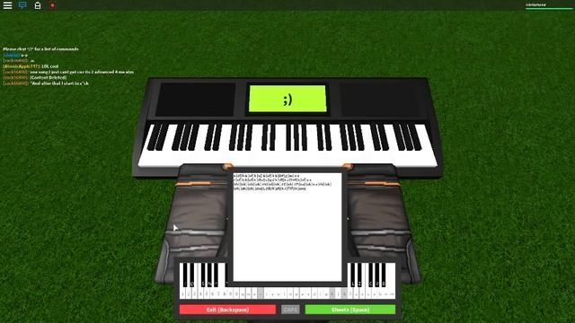 Harry Potter Theme on a ROBLOX piano. REVAMPED смотреть онлайн