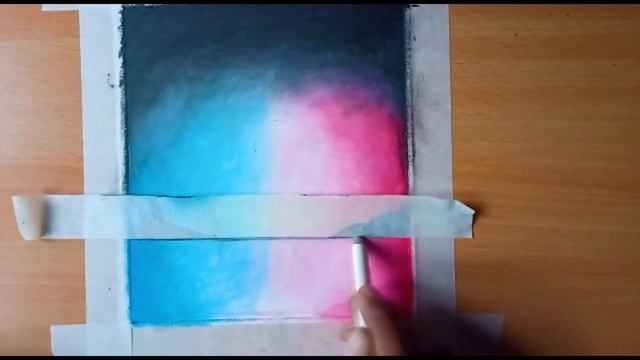 Dolphin Night Sky Scenery Drawing with Oil Pastel - Step by Step смотреть онлайн